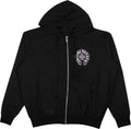 Chrome Hearts Los Angeles Felpa con cappuccio e cerniera con ferro di cavallo nera