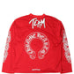 Chrome Hearts Matty Boy "FORM" Mesh L/S Stadium Jersey Red - Supra Sneakers