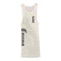 Chrome Hearts T-Bar Script Tanktop Weiß
