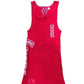 Chrome Hearts Scroll Rib Tank Top Red - Supra Sneakers