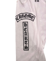 Chrome Hearts Scroll Rib Tank Top White - Supra Sneakers - Image 4