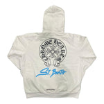 Chrome Hearts St. Barth Horseshoe Pullover Hoodie White - Supra Sneakers - Image 2