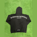 Chrome Hearts USA Shoulder Logo Hoodie Black - Supra Sneakers - Image 5