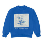 CPFM x McDonald's Moist Towelette Crewneck Blue - Supra Sneakers - Image 1