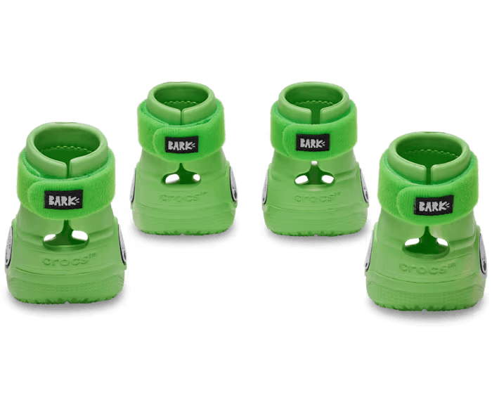 Pet Crocs Dog Boots Green Slime (Croctober)