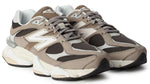Pair of brown and white sneakers on a white background - Image 2