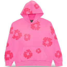 Denim Tears Mono Cotton Wreath Hoodie Hyper Pink
