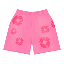 Denim Tears Mono Cotton Wreath Sweatshorts Pink