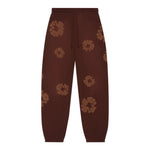 Denim Tears Mono Cotton Wreath Sweatpants Brown - Image 1