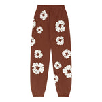 Denim Tears The Cotton Wreath Sweatpants Brown - Supra Sneakers - Image 2