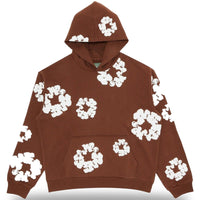 Denim Tears Le Sweatshirt La Guirlande de Coton Marron