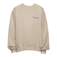 Fear of God Essentials Rundhals-Pullover Tan String