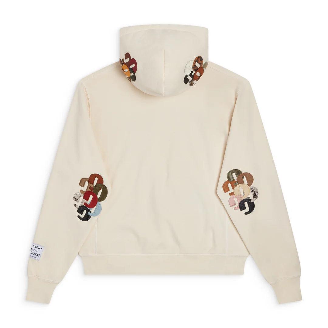 Gallery Dept. G-Patch Fucked Up Logo Hoodie Cream