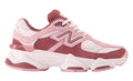 New Balance 9060 Rosa Granito Borgogna Lavato (GS)