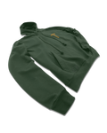 Felpa Hoodie Chrome Hearts con Stampa Script Verde e Arancione