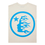 Hellstar Studios Classic T-Shirt Beige & Light Blue - Image 3