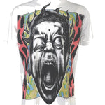 Hellstar Is This What Heaven Sounds Like? T-Shirt White - Image 1