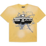 Hellstar Jesus T-Shirt Yellow - Image 1