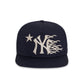 Hellstar NY Snapback Hat Navy - Supra Sneakers