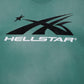 Hellstar Sports Logo T-Shirt Green - Supra Sneakers