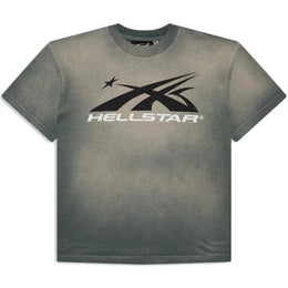 Hellstar Sports Logo T-Shirt Grey
