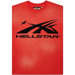 Hellstar Sports Logo T-Shirt Red - Supra Sneakers - Image 3