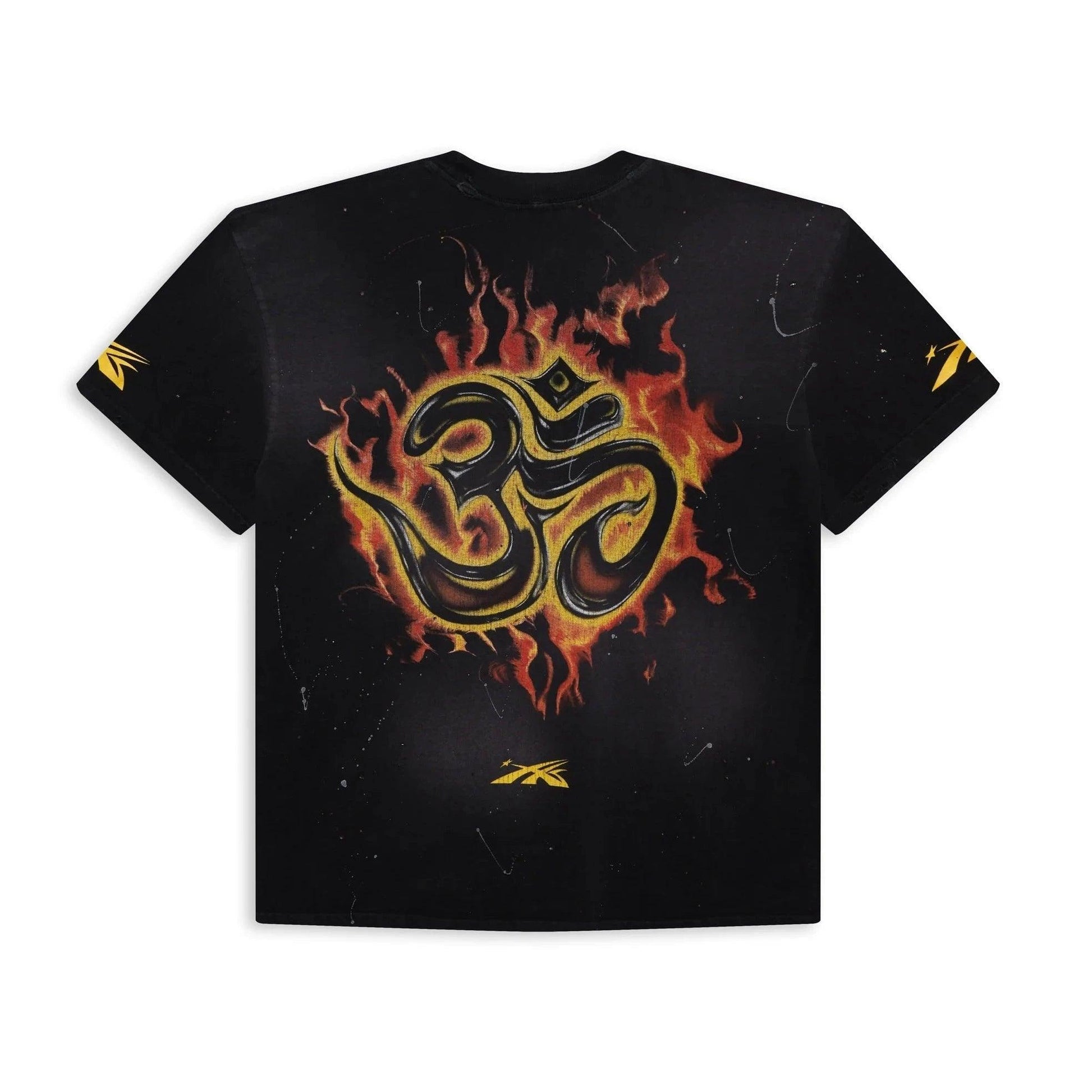 Hellstar Sports Reach Your Inner Peace Fire T-Shirt - Supra Sneakers