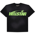 Hellstar Studios Classic Cracked T-Shirt Black & Green