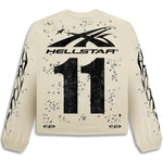 Hellstar Studios Moto Cross Longsleeve T-Shirt - Supra Sneakers - Image 2