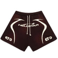Hellstar Studios Shorts da riscaldamento marrone