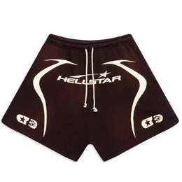 Hellstar Studios Shorts da riscaldamento marrone