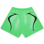 Hellstar Studios Warm Up Shorts Neon Green - Supra Sneakers