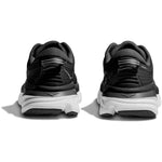 Hoka One One Bondi 7 Black White — rear view, pair - Image 5