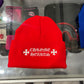 Chrome Hearts Logo Beanie Red, Hat - Supra Sneakers