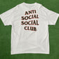 Anti Social Social Club Rodeo White Tee, T-Shirt - Supra Sneakers