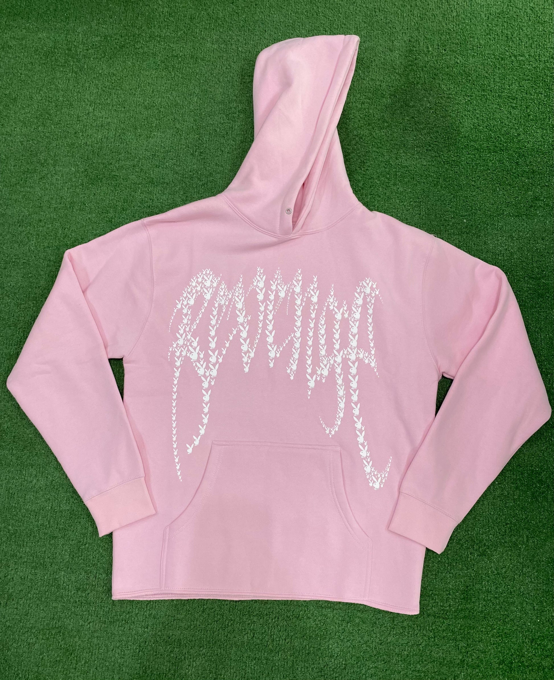 Revenge x Playboy Bunny Hoodie Pink, Sweatshirt - Supra Sneakers