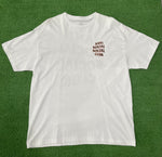 Anti Social Social Club Plaid Red Tee White, T-Shirt - Supra Sneakers - Image 3