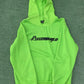 Psychworld Motion Logo Hoodie Lime Green, Sweatshirt - Supra Sneakers