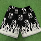 WWY Flame Shorts Black, Shorts - Supra Sneakers