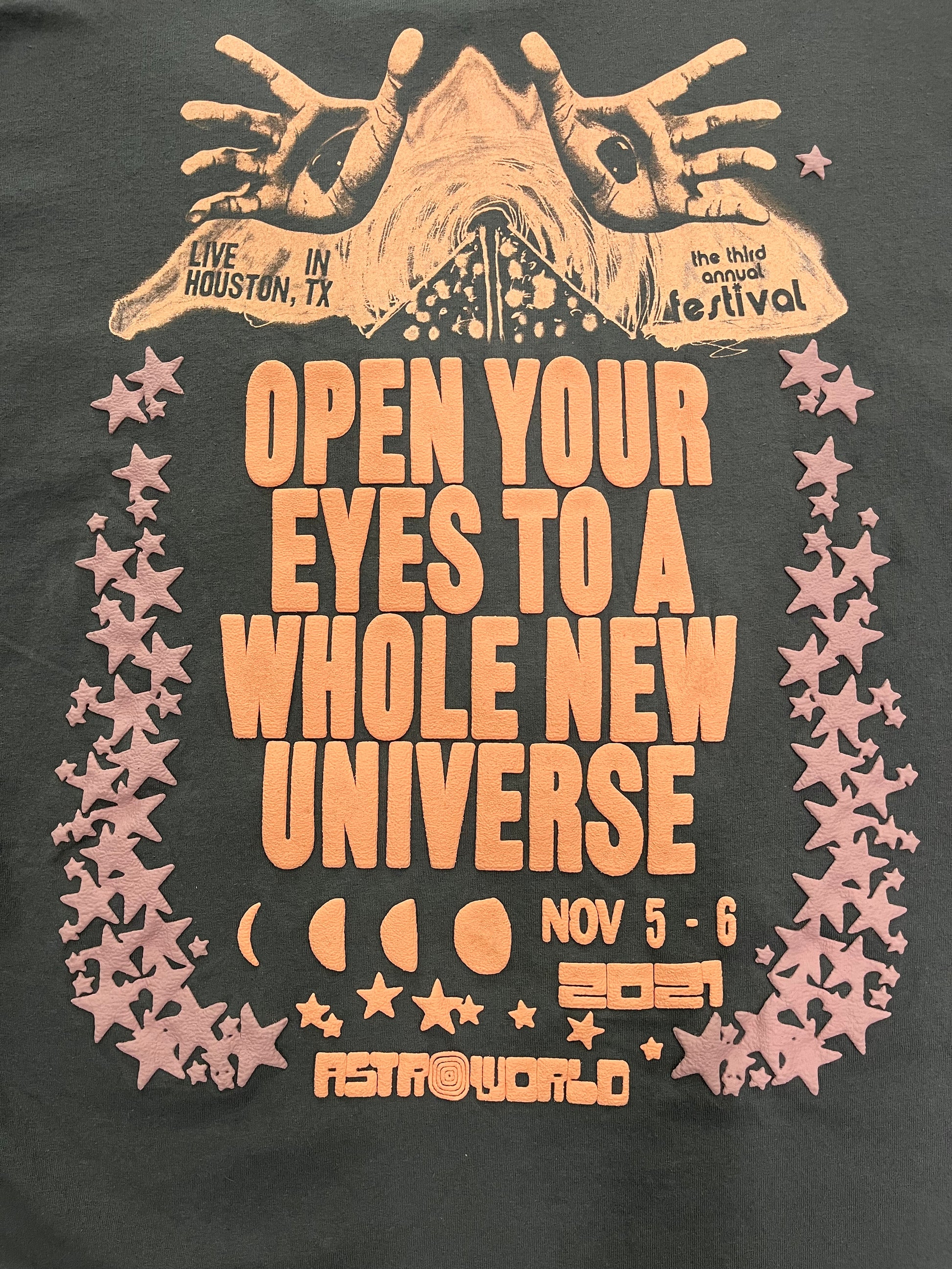 Travis Scott Open Your Eyes III Tee, T-Shirt - Supra Sneakers