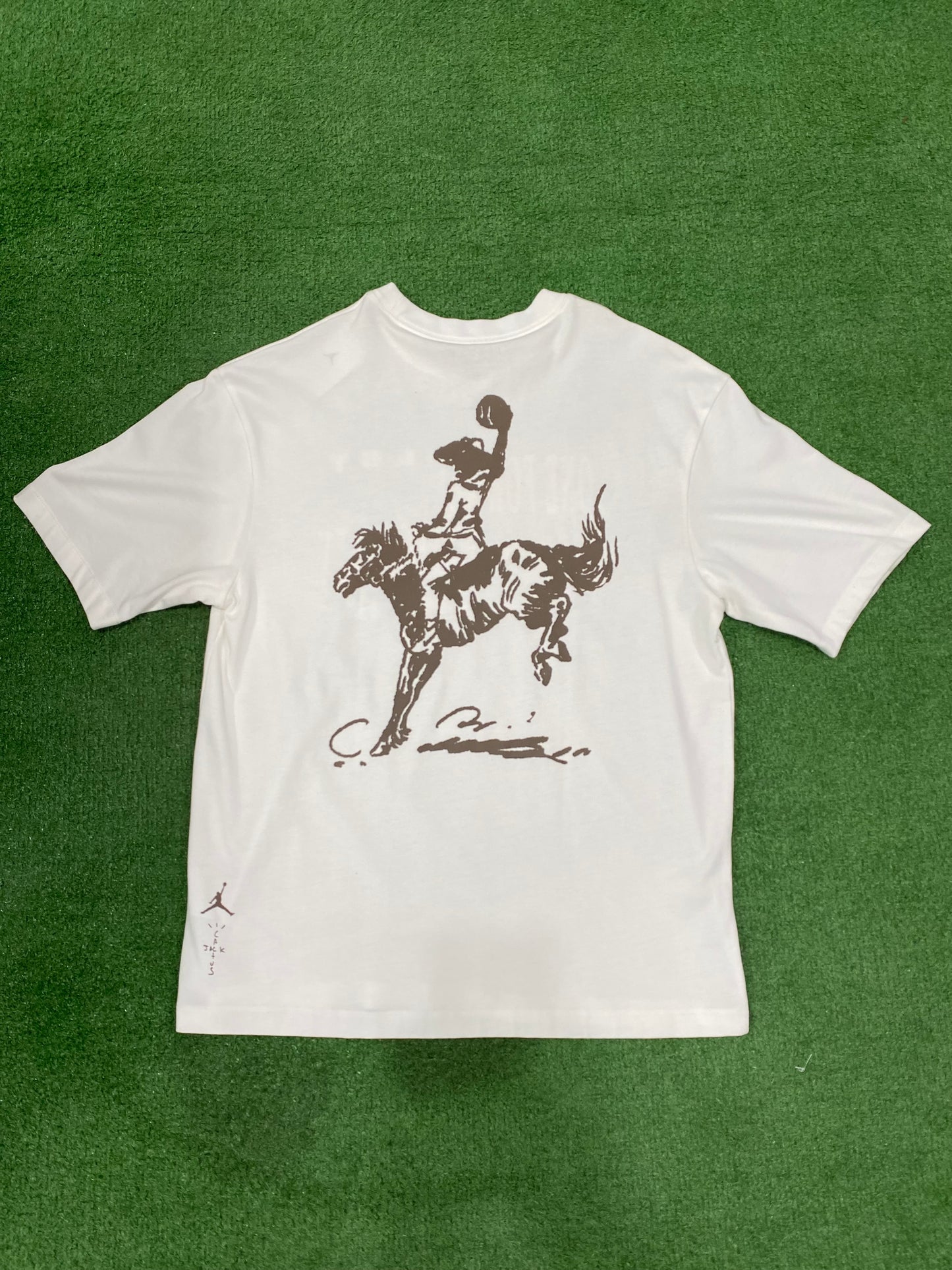 Travis Scott x Jordan Best On Earth Tee White, T-Shirt - Supra Sneakers