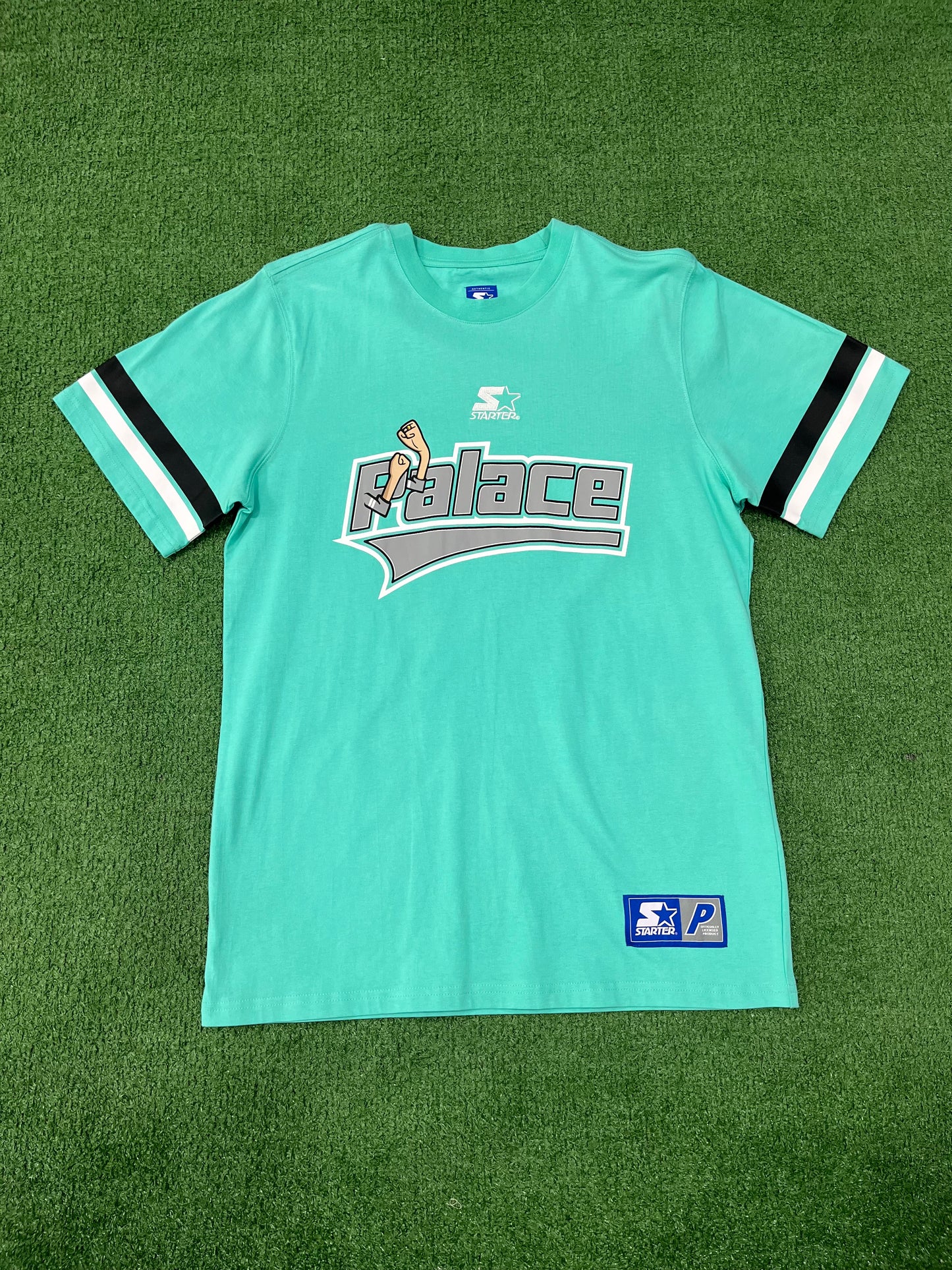 Palace x Starter T-shirt Mint, T-Shirt - Supra Sneakers