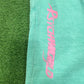 Psychworld Teal Canvas Shorts Pink Logo, Shorts - Supra Sneakers