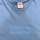 Supreme Tonal Box Logo Tee Bright Blue, T-Shirt - Supra Sneakers