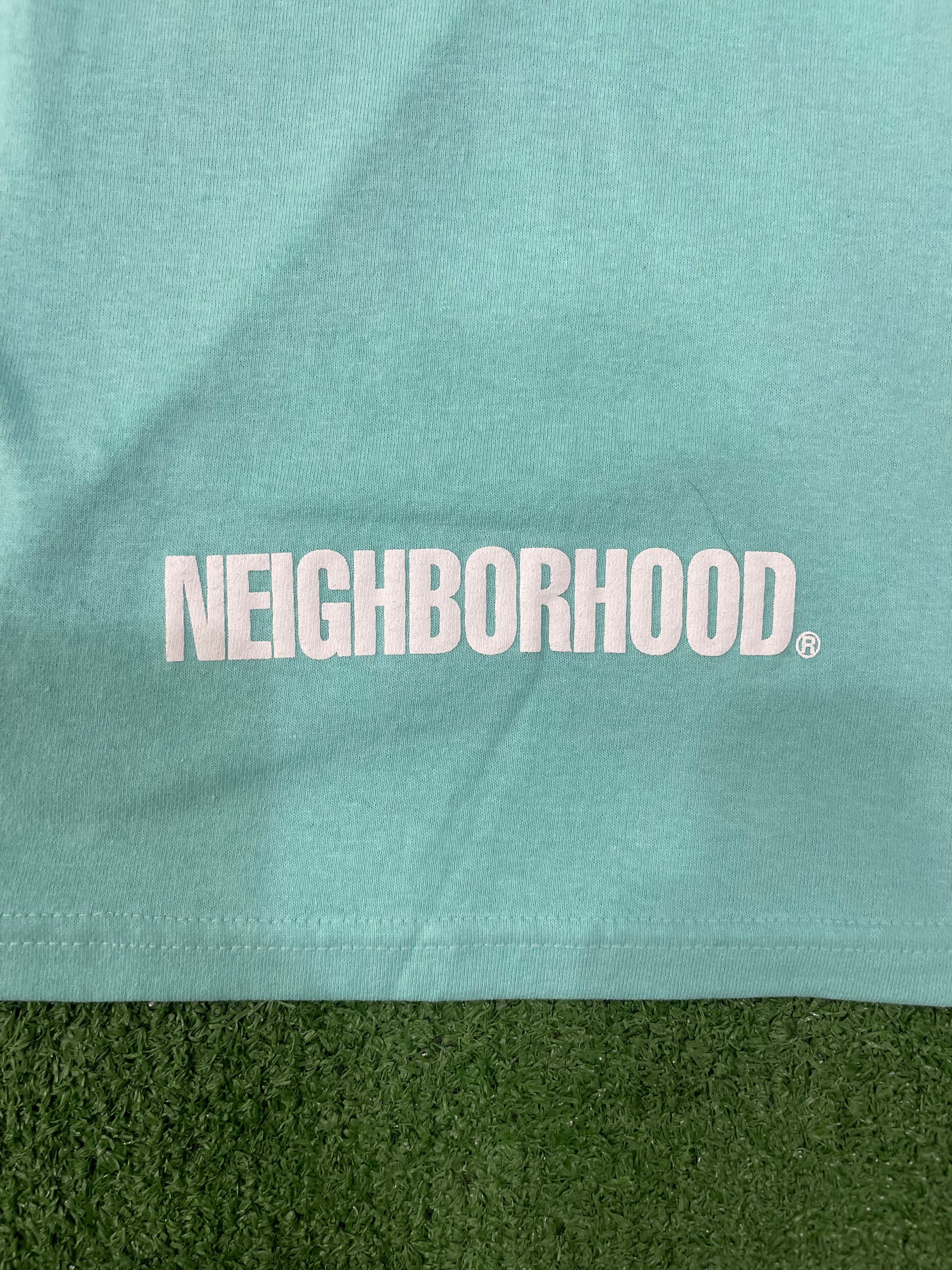 Anti Social Social Club x Neighborhood 911 Tee Teal, T-Shirt - Supra Sneakers