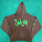 2Alive Yeat Merch Hoodie Brown, Sweatshirt - Supra Sneakers