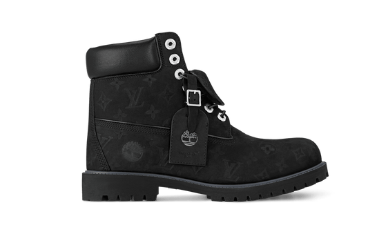 Louis Vuitton Timberland 6" Ankle Boot Black Monogram