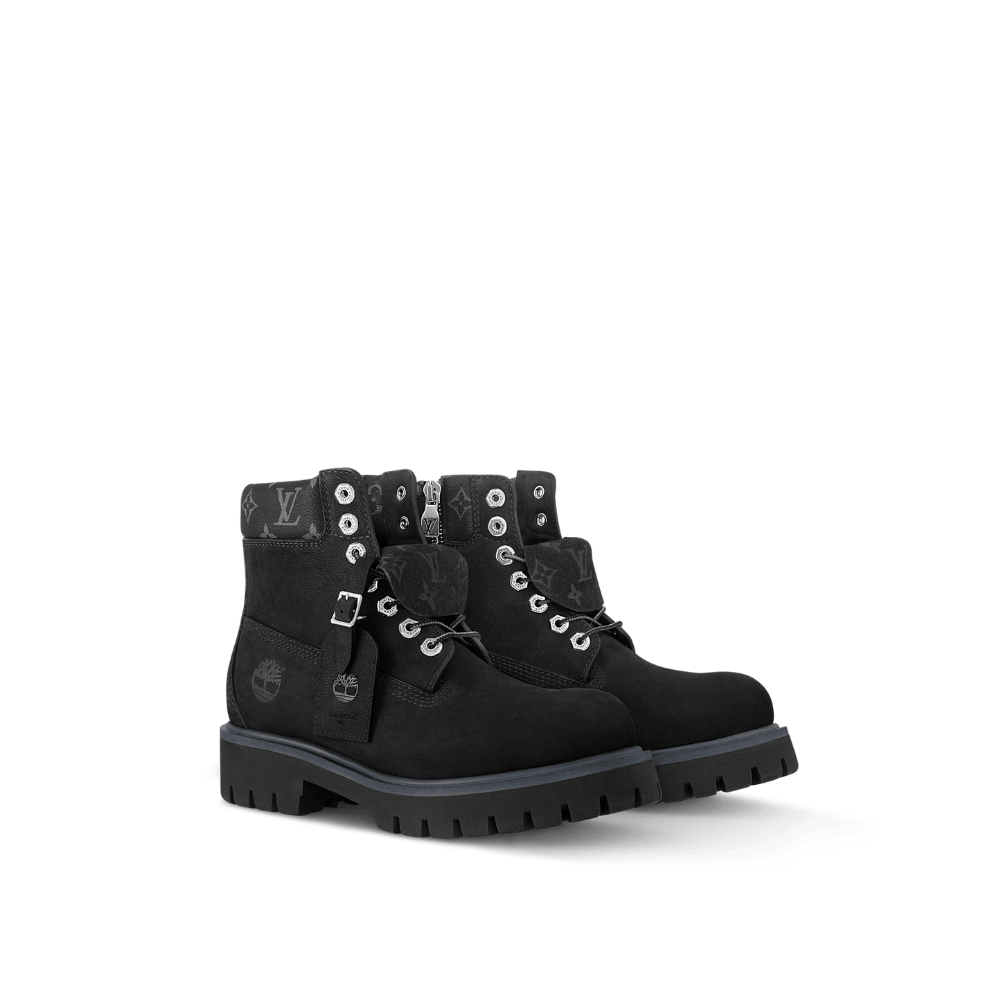 Louis Vuitton Timberland 6" Ankle Boot Black