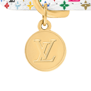Louis Vuitton x Takashi Murakami Monogram Multicolor Dog Collar XS White Multicolored