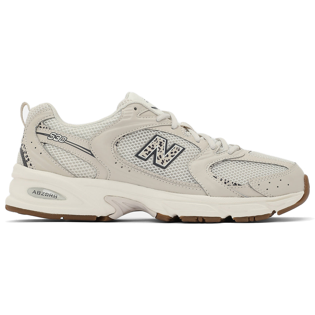 New Balance 530 Moonbeam Cow Print